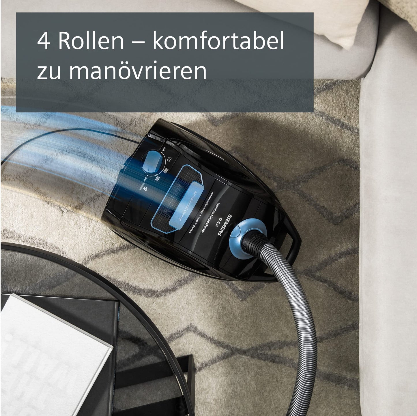 Siemens 850W Staubsauger mit Hygiene-Filter