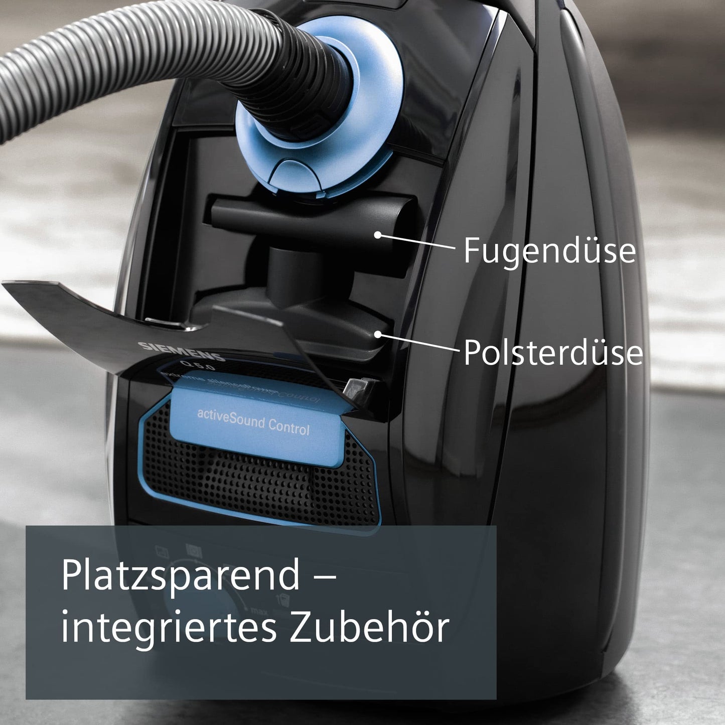 Siemens 850W Staubsauger mit Hygiene-Filter