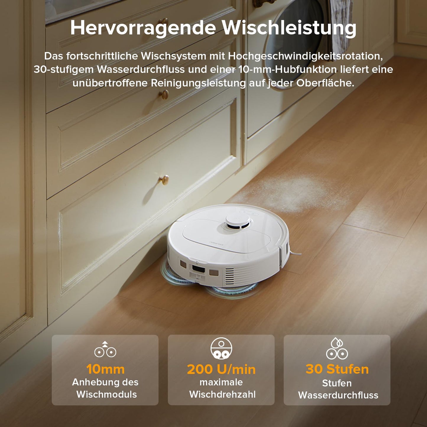 Roborock Qrevo Saugroboter mit LiDAR & Dock