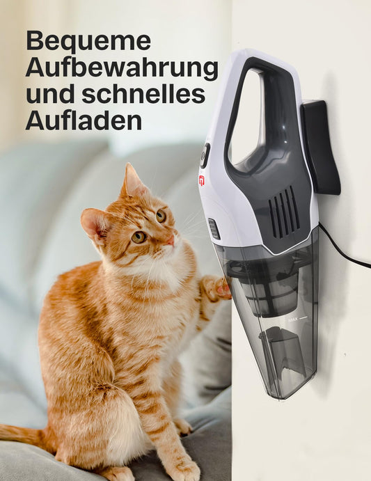 Leichter Handstaubsauger mit Schnellladung
