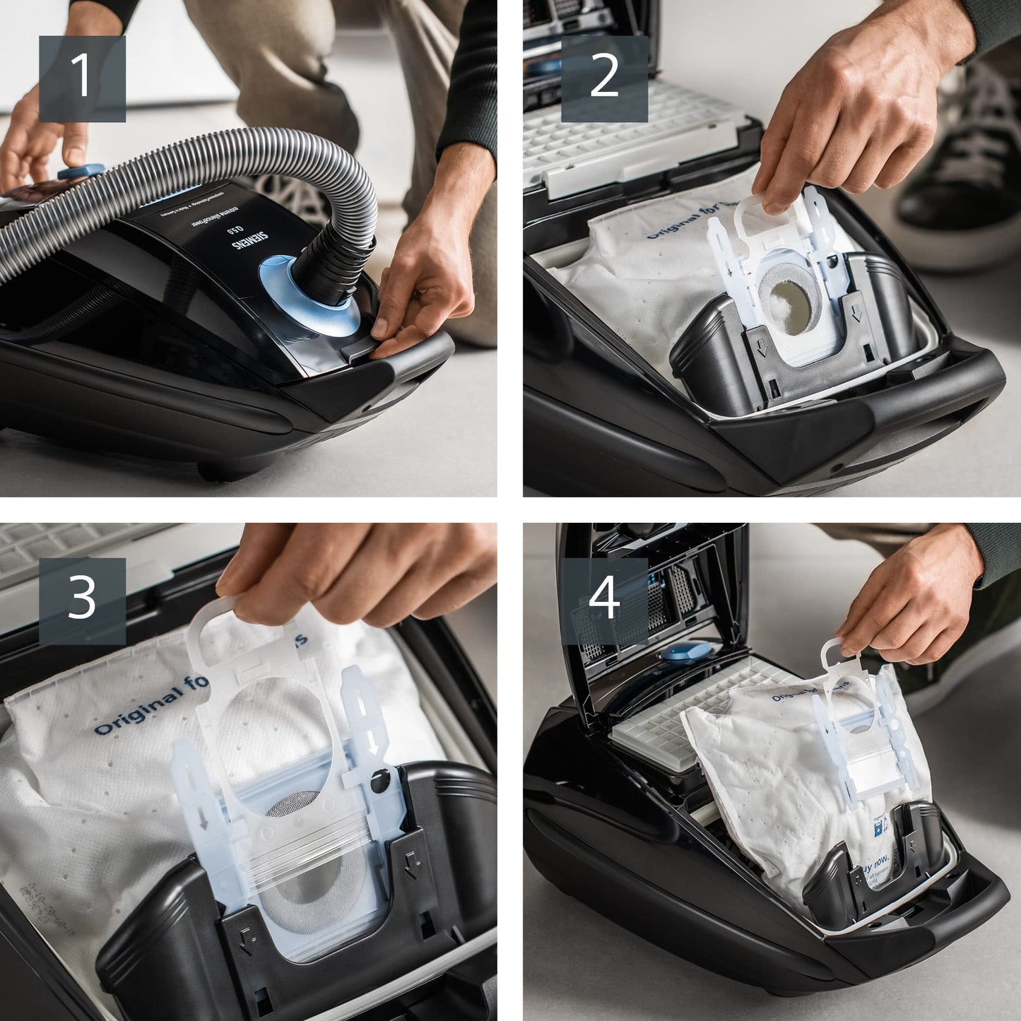 Siemens 850W Staubsauger mit Hygiene-Filter